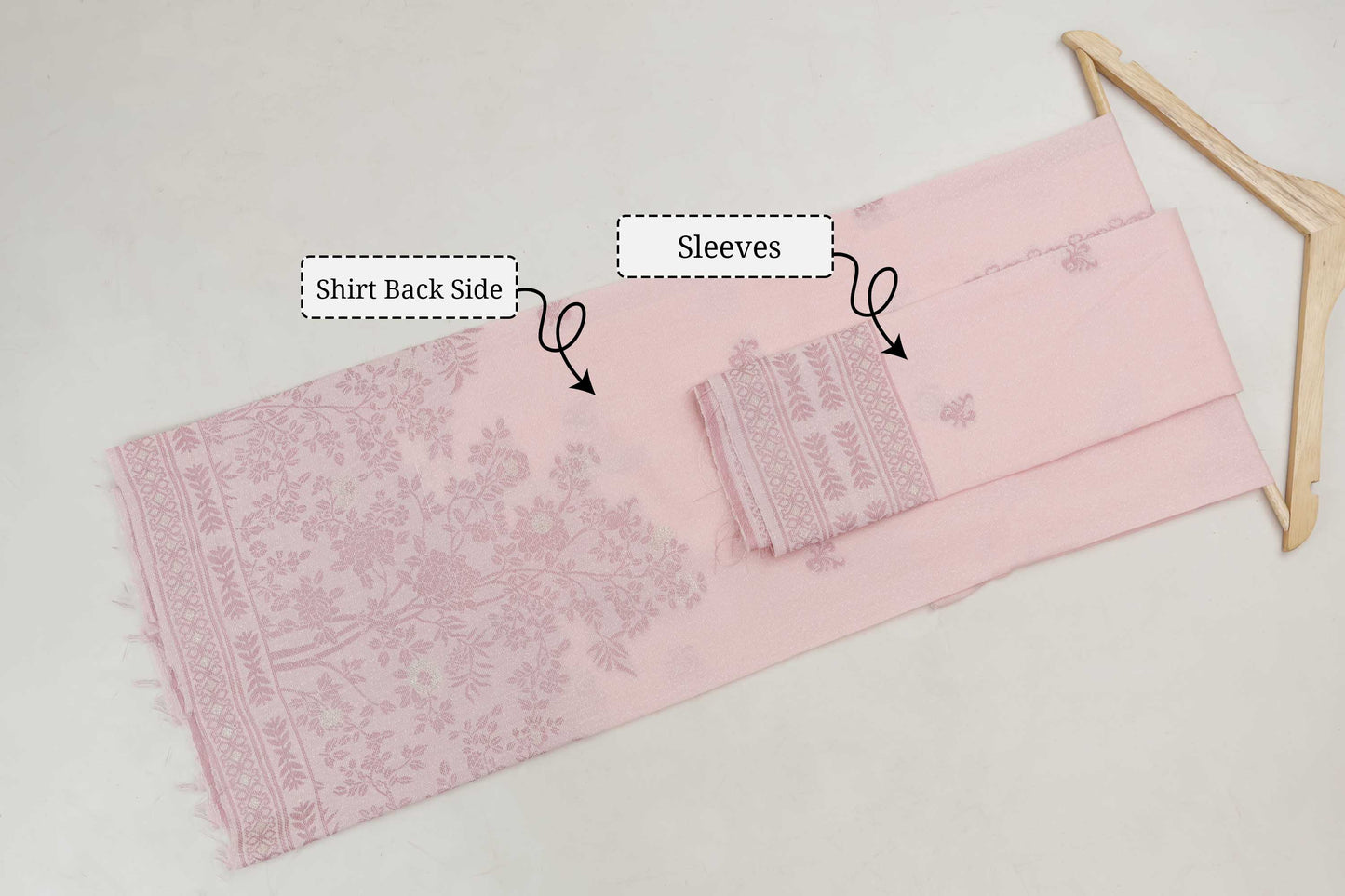 3Piece-Lawn Karandi Jacquard Suit KV8WR03