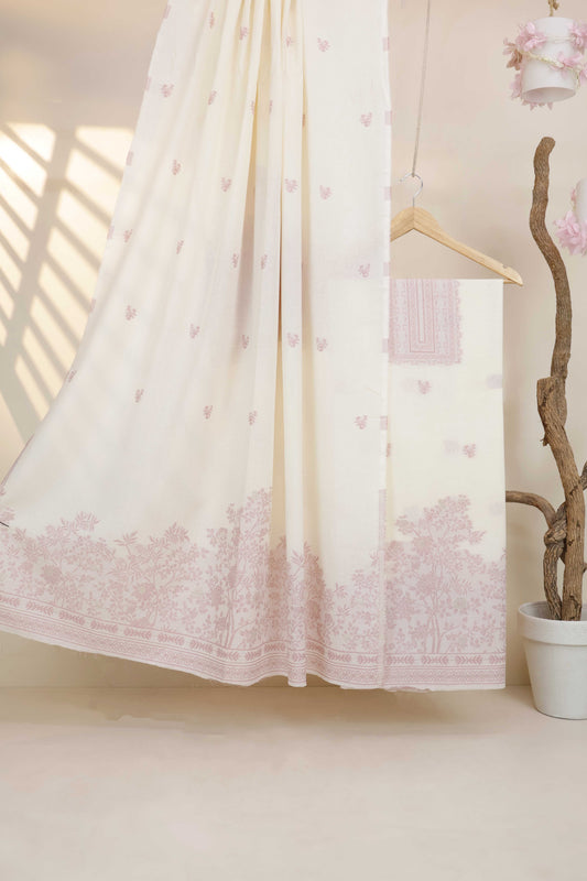 3Piece-Lawn Karandi Jacquard Suit KV8WR06