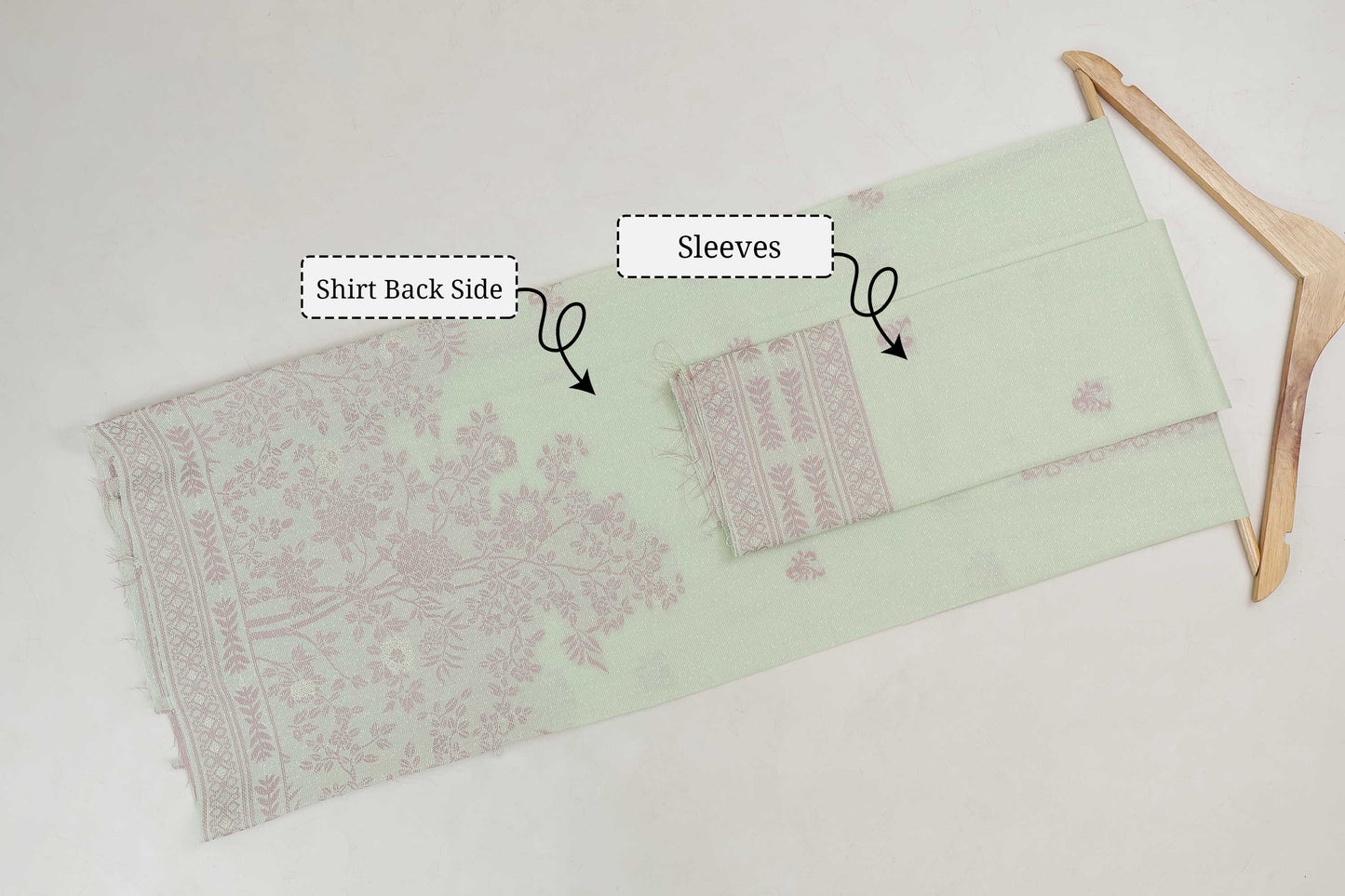 3Piece-Lawn Karandi Jacquard Suit KV8WR04