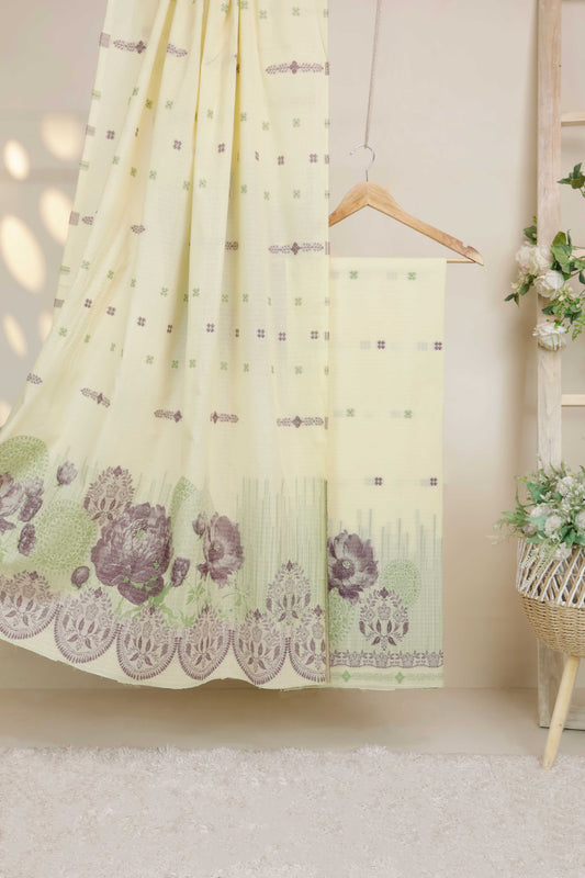 Lawn Jacquard Suit V5D03