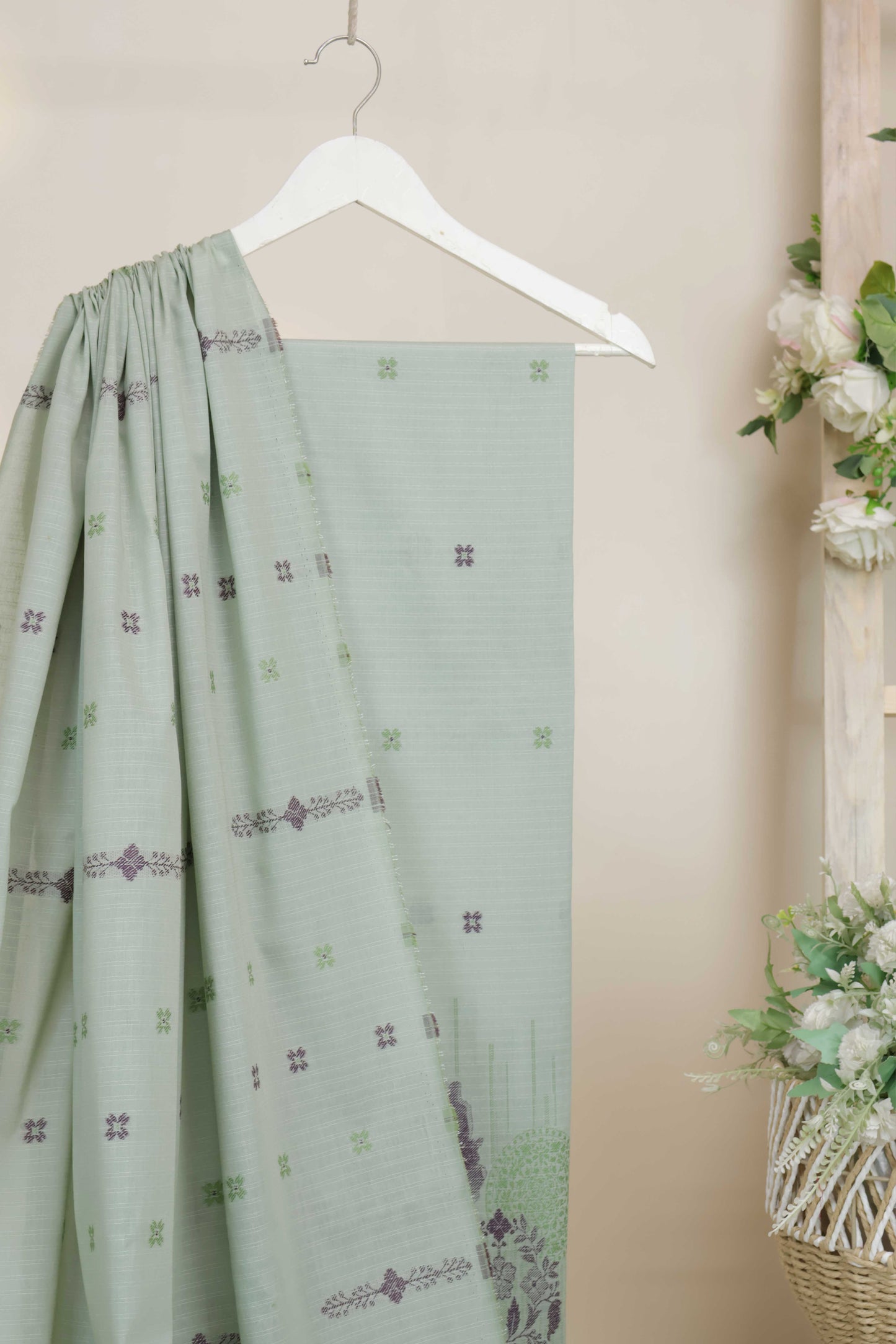Lawn Jacquard Suit V5D05