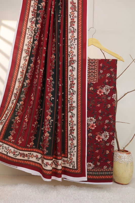 3Piece – Slub Dhanak Suit WMJ7030