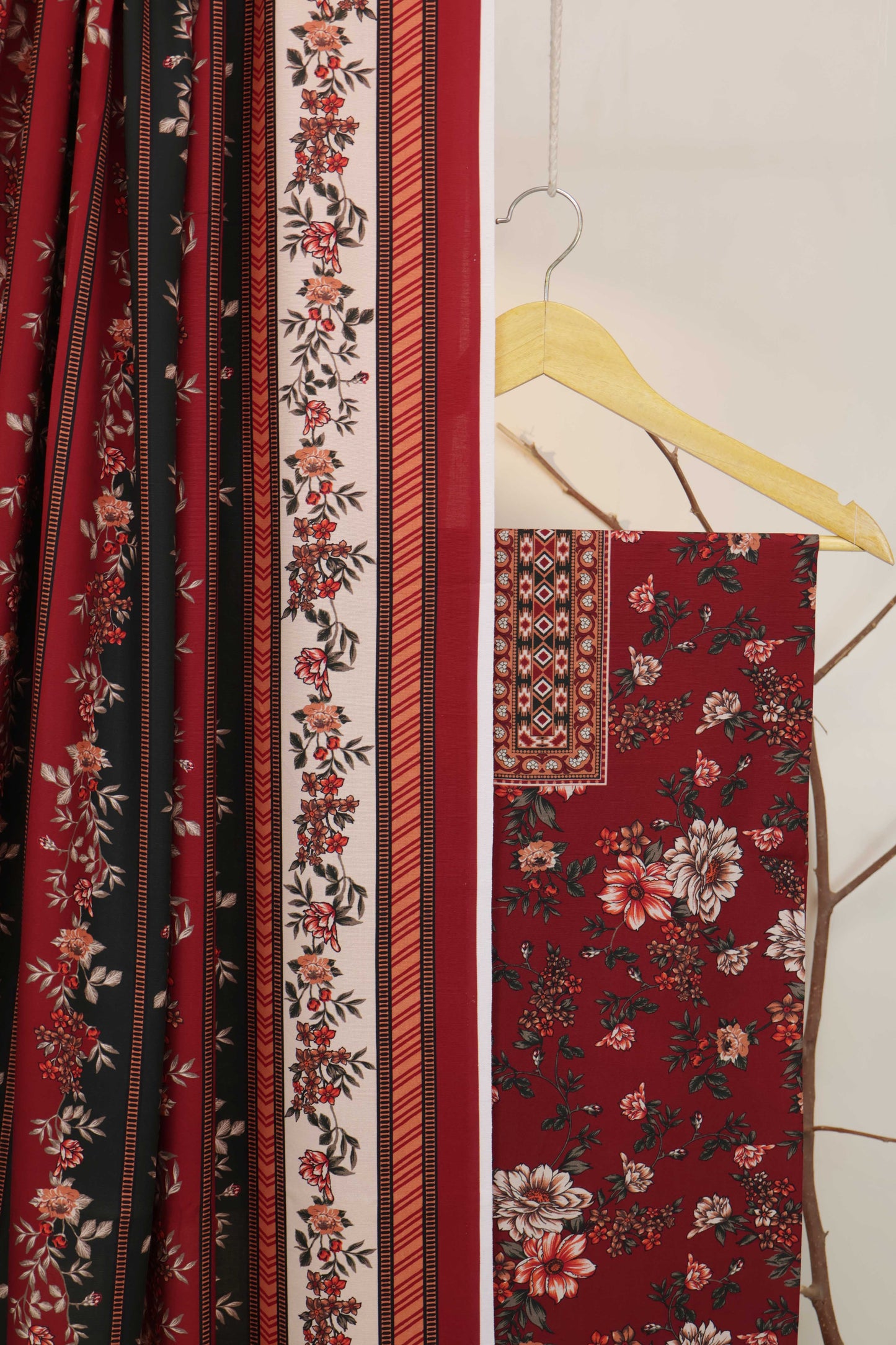 3Piece – Slub Dhanak Suit WMJ7030