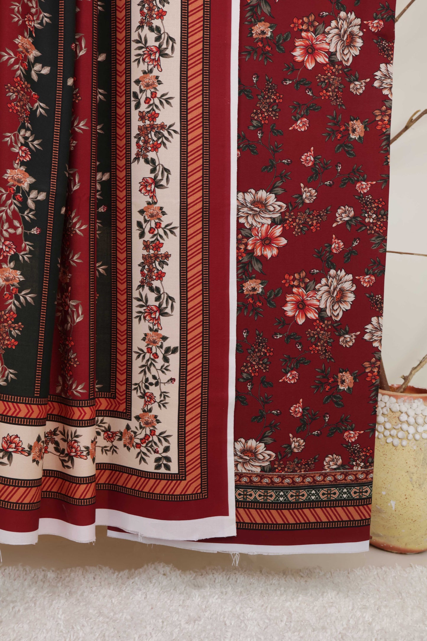 3Piece – Slub Dhanak Suit WMJ7030