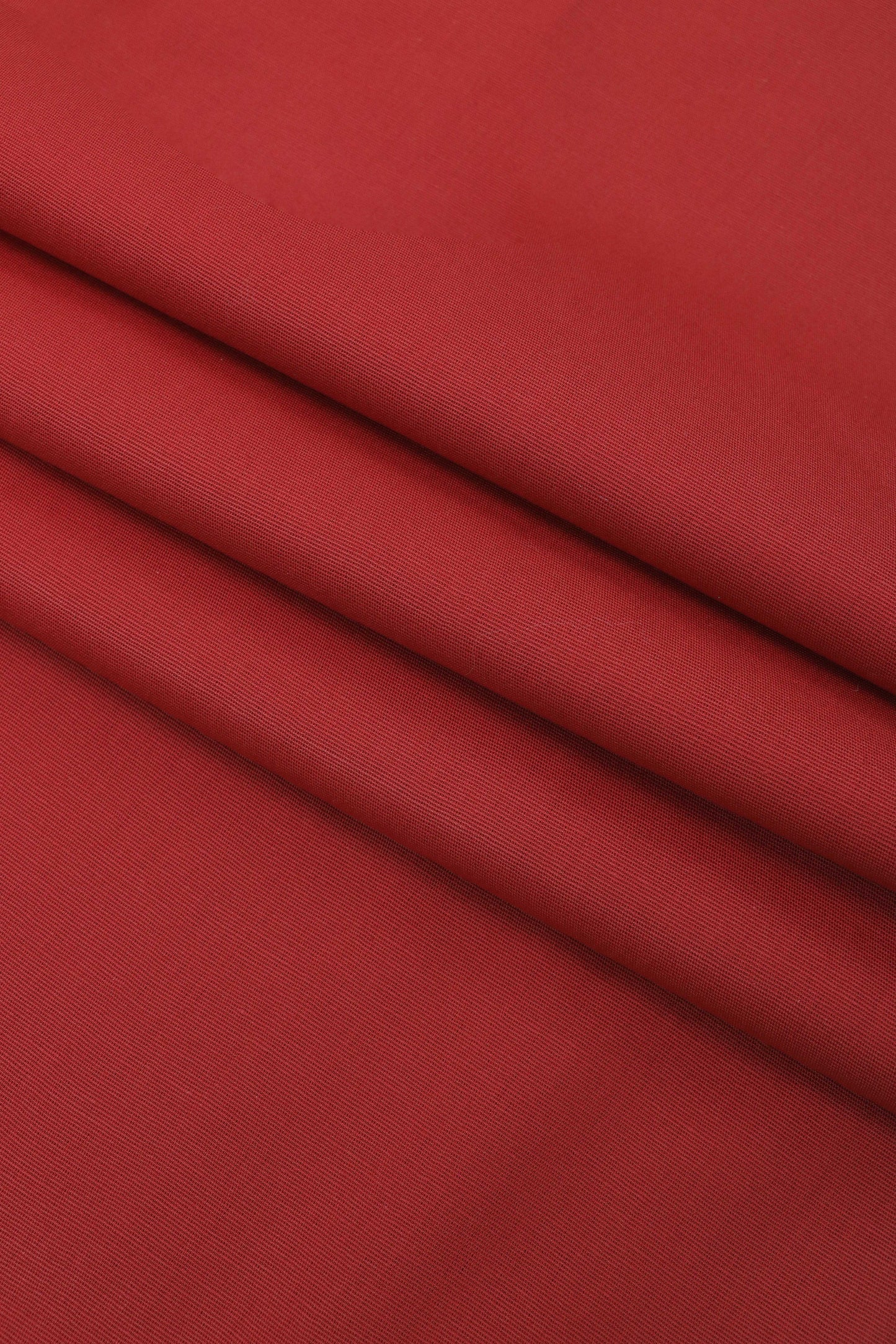 Plain Khaddar Red Rust - Shirt Piece