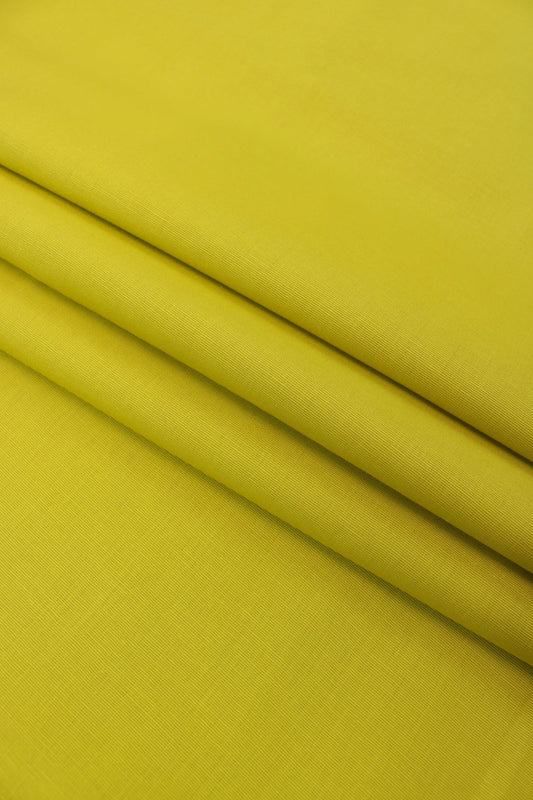Plain Khaddar Lemon Yellow - Shirt Piece