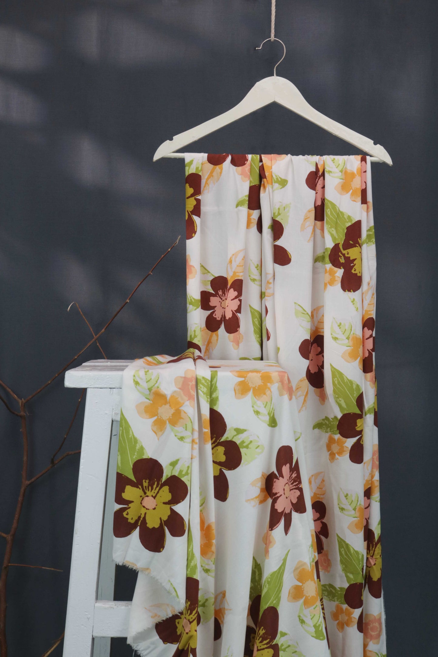 2Piece - Printed Linen Suit PLI2P73