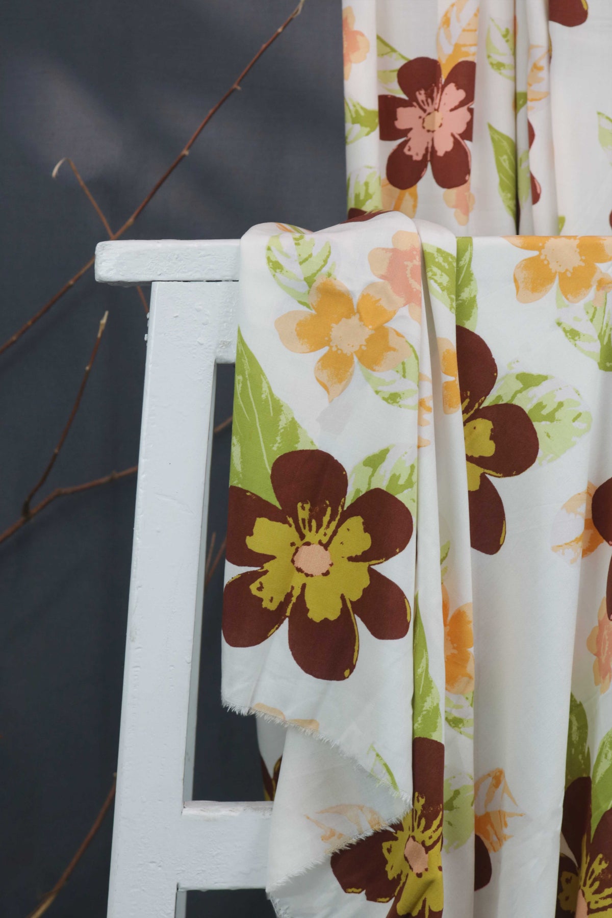 2Piece - Printed Linen Suit PLI2P73