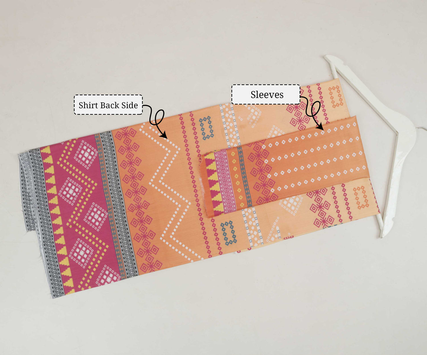 3Piece -Viscous Printed Suit VC07