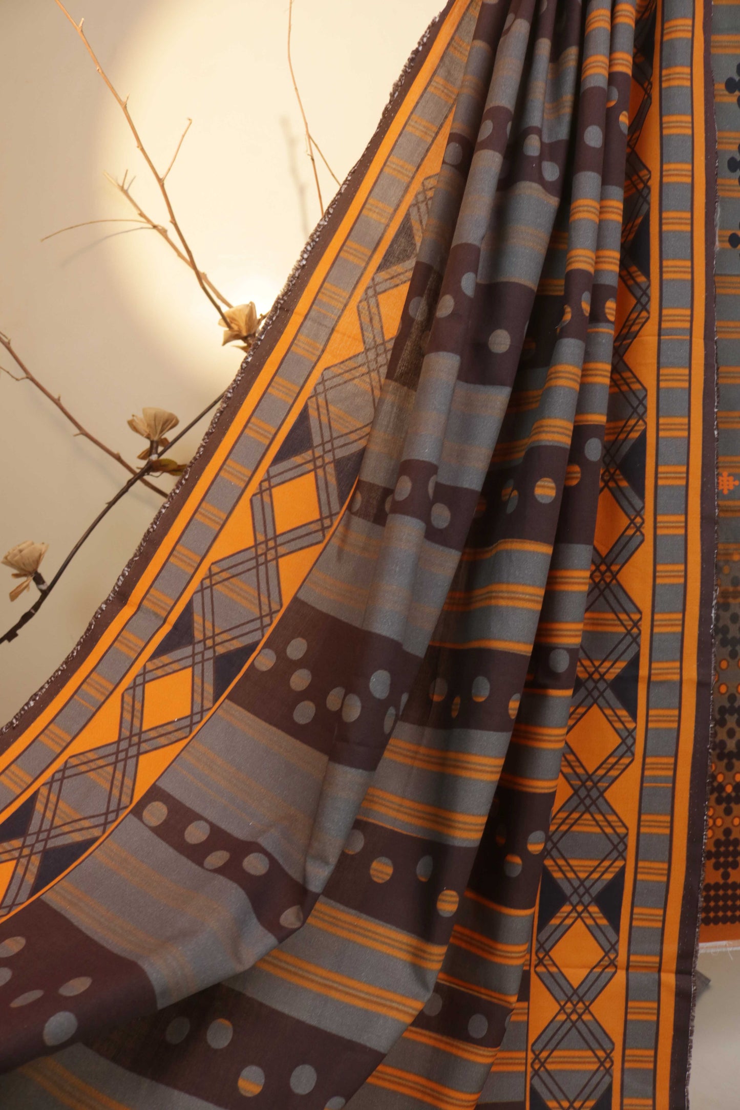 3Piece – Printed Khaddar Suit CK02