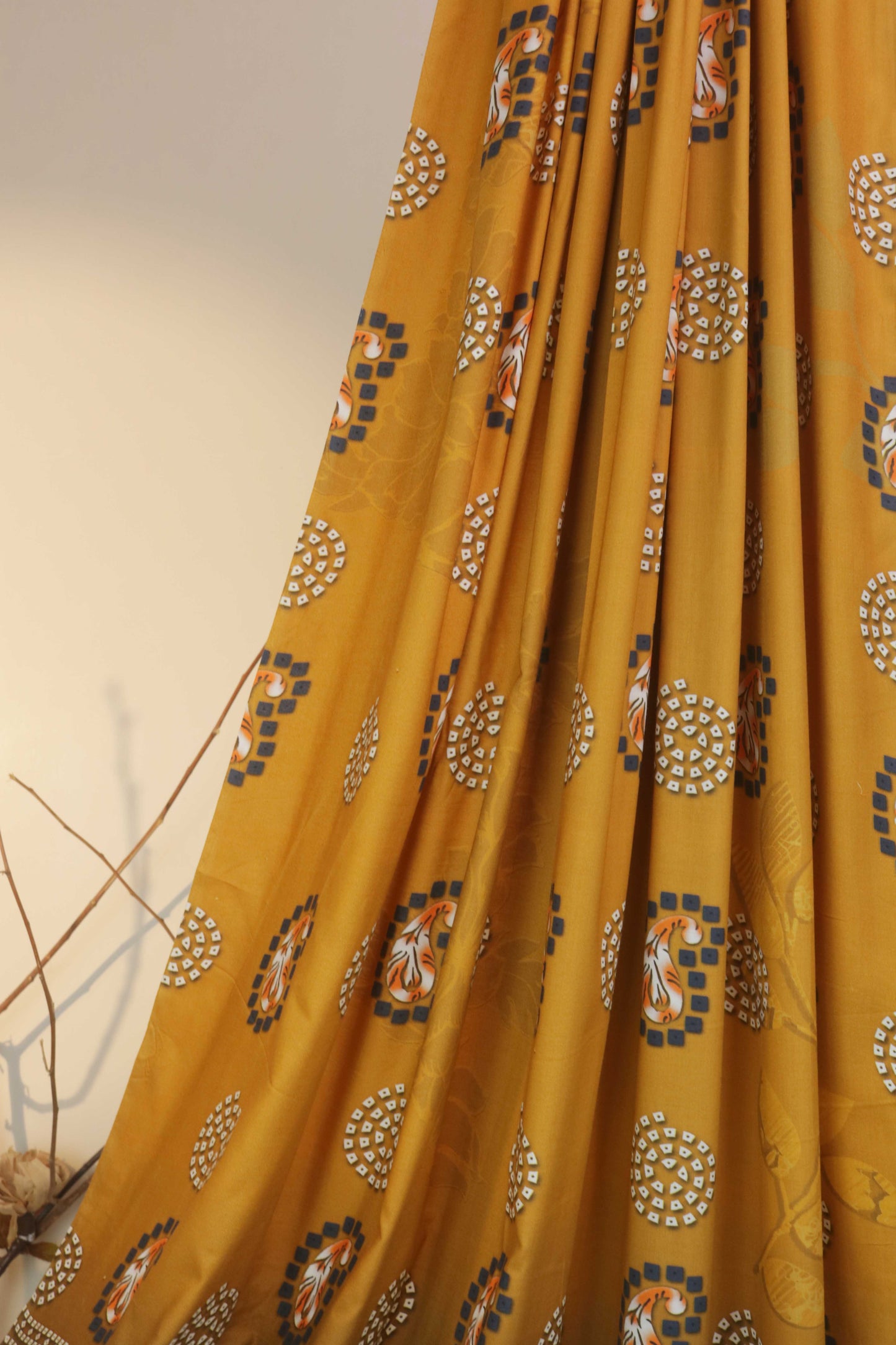 3Piece - Linen Printed Suit Classic ICLST11