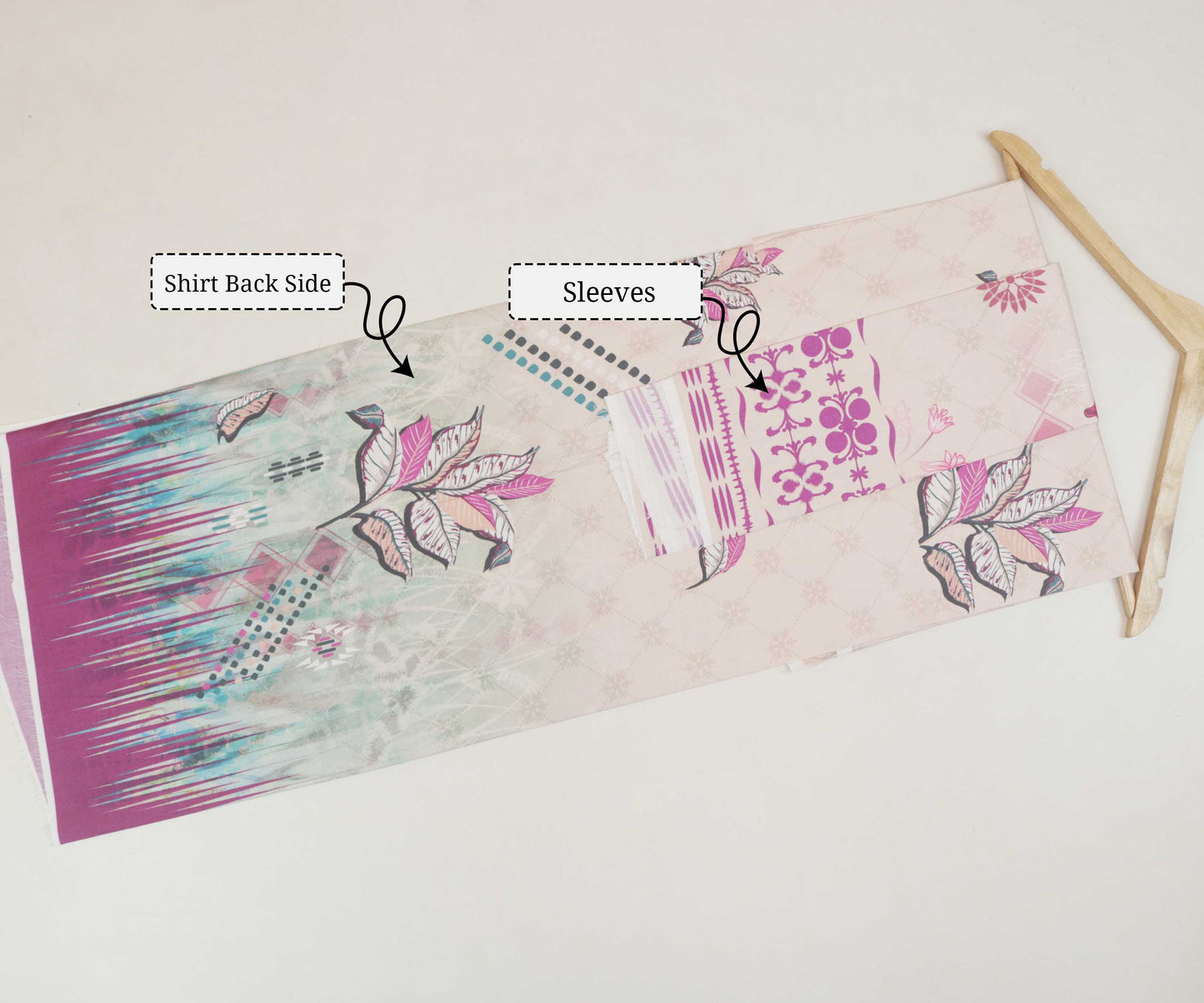 3Piece - Linen Printed Suit Classic ICLST10