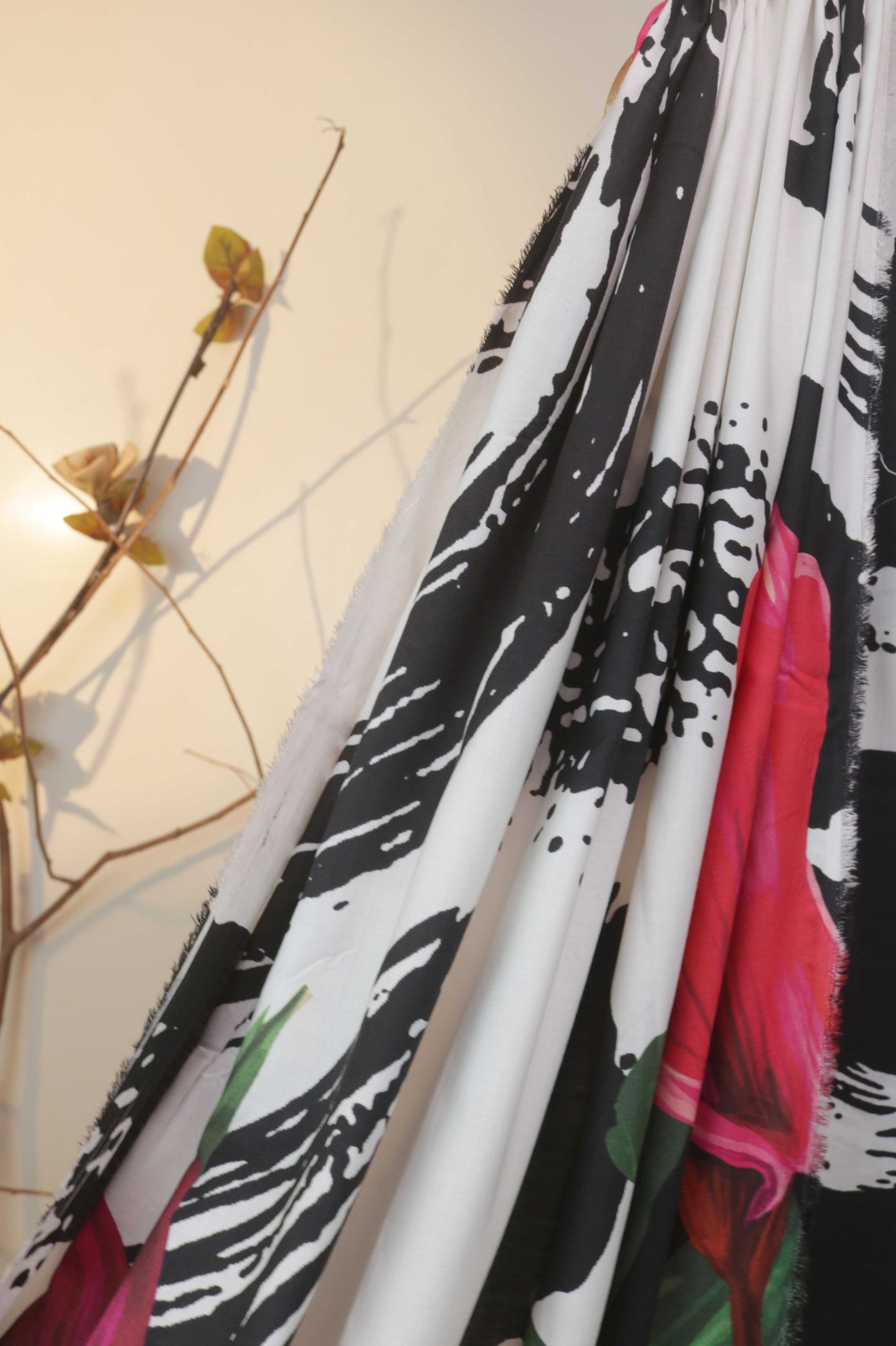 3Piece - Moonsoon  Linen Printed Suit MSST02