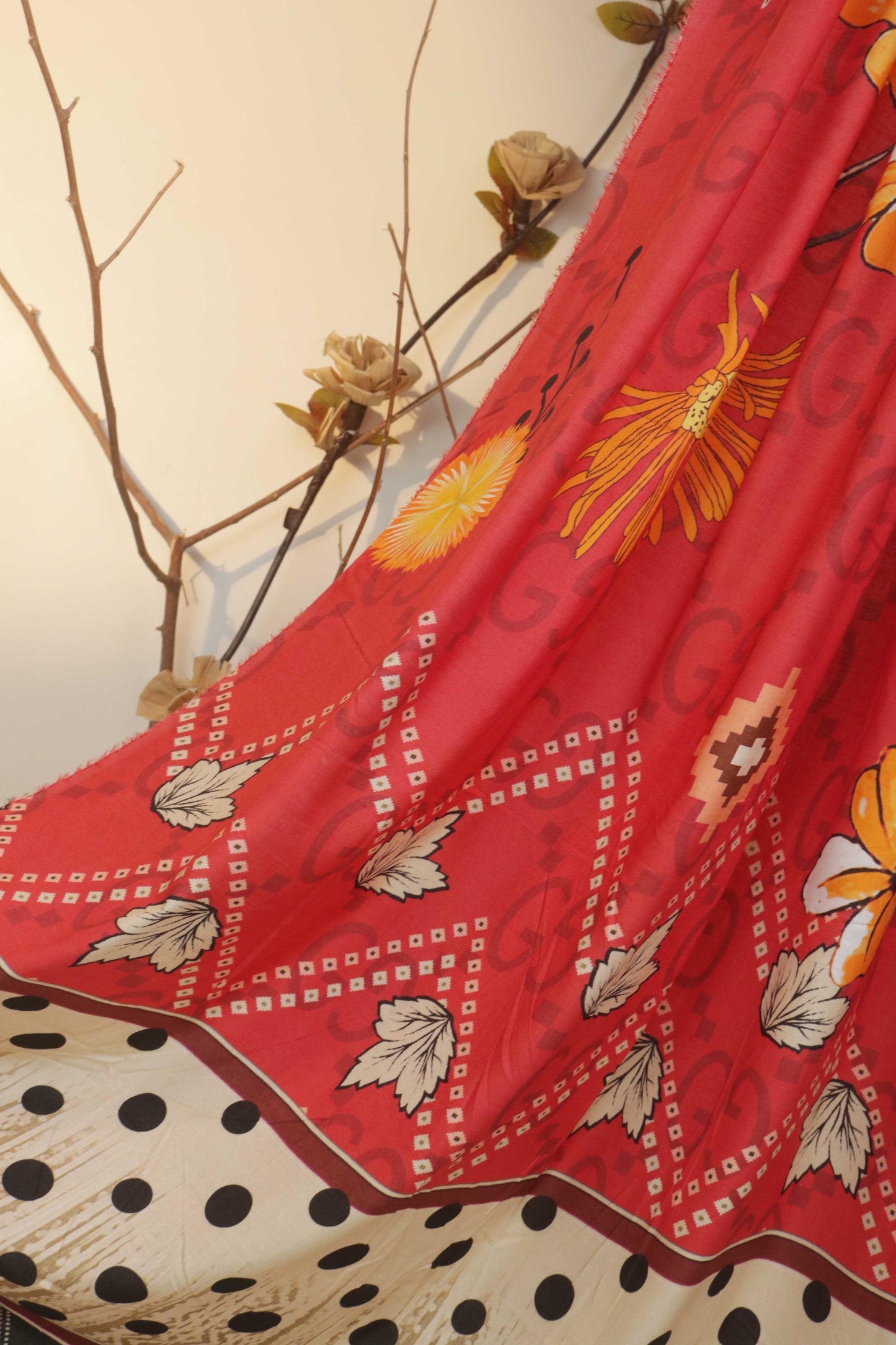 3Piece - Moonsoon  Linen Printed Suit MSST16