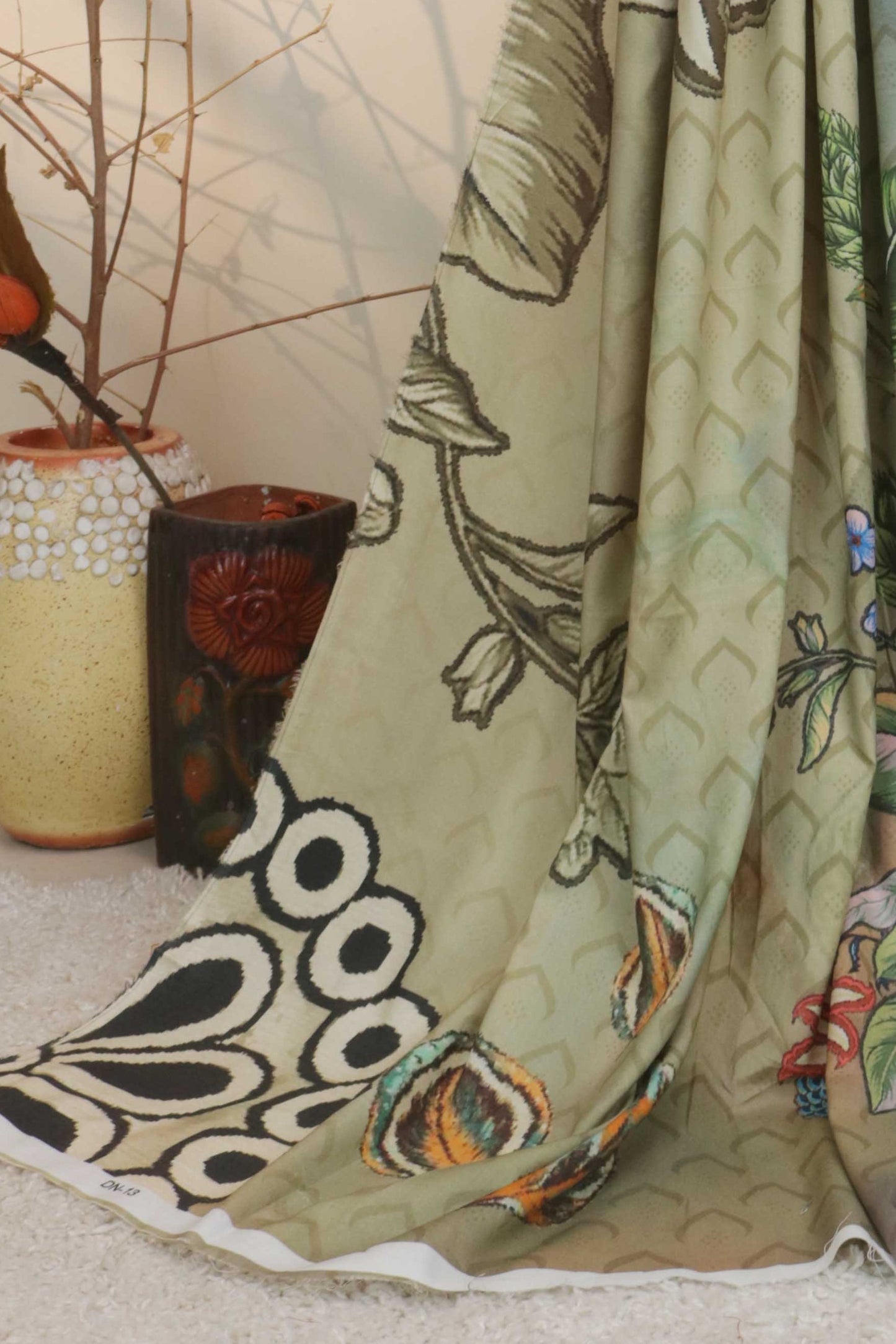 3Piece - Linen Printed Suit Classic CLST03