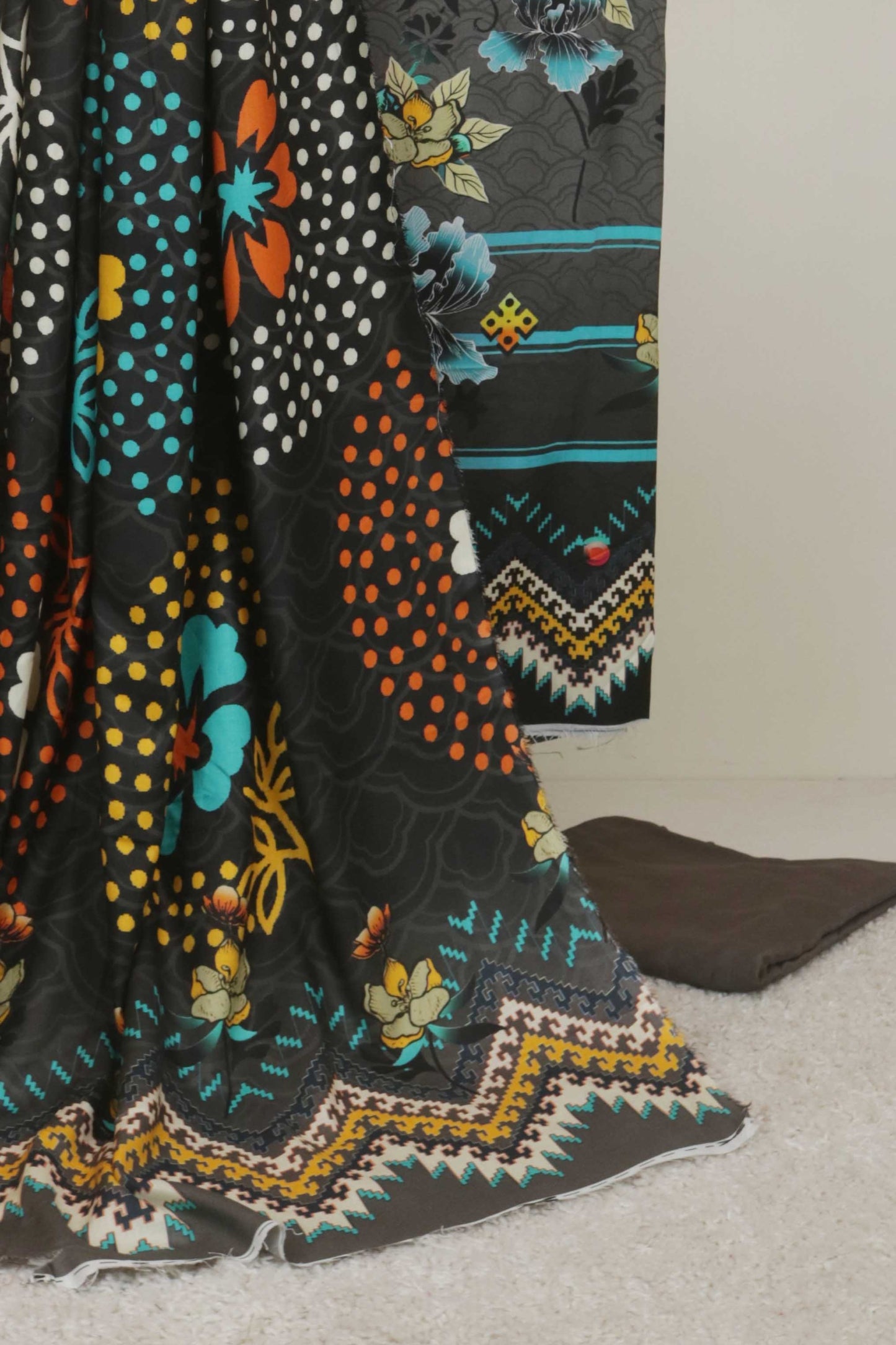 3Piece - Moonsoon  Linen Printed Suit MSST20