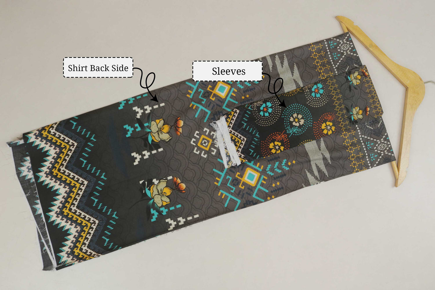 3Piece - Moonsoon  Linen Printed Suit MSST20