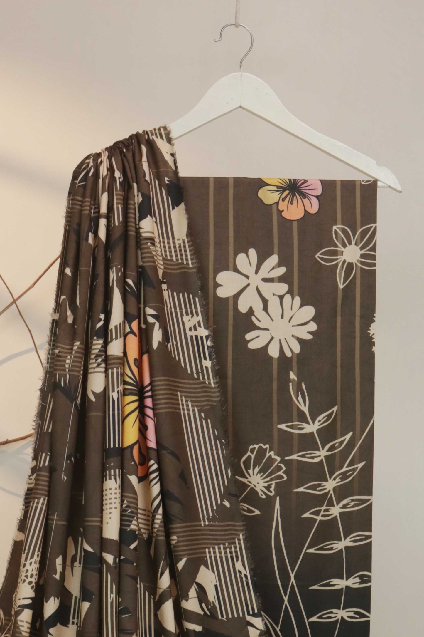 3Piece - Moonsoon  Linen Printed Suit MSST04