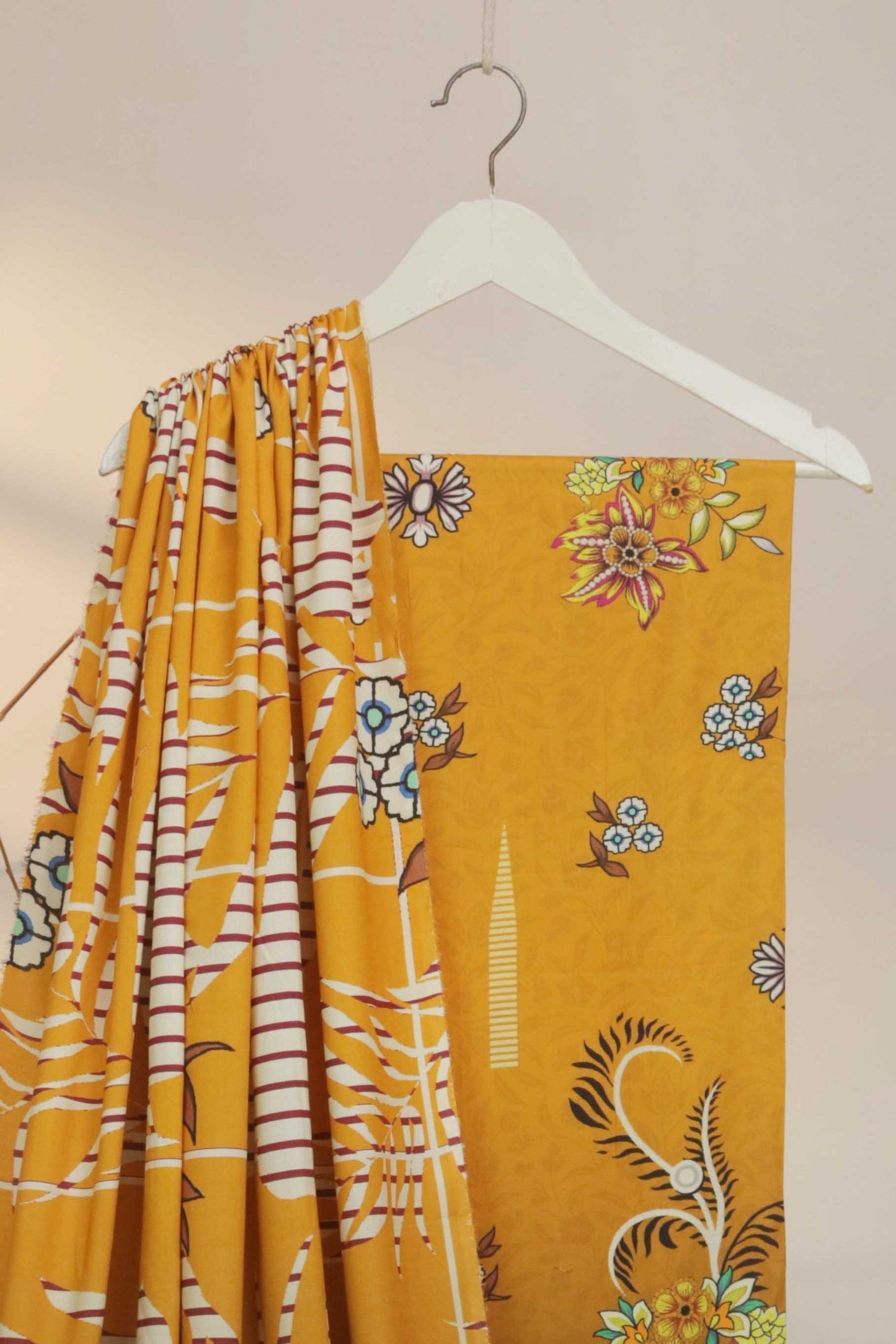 3Piece - Moonsoon  Linen Printed Suit MSST15