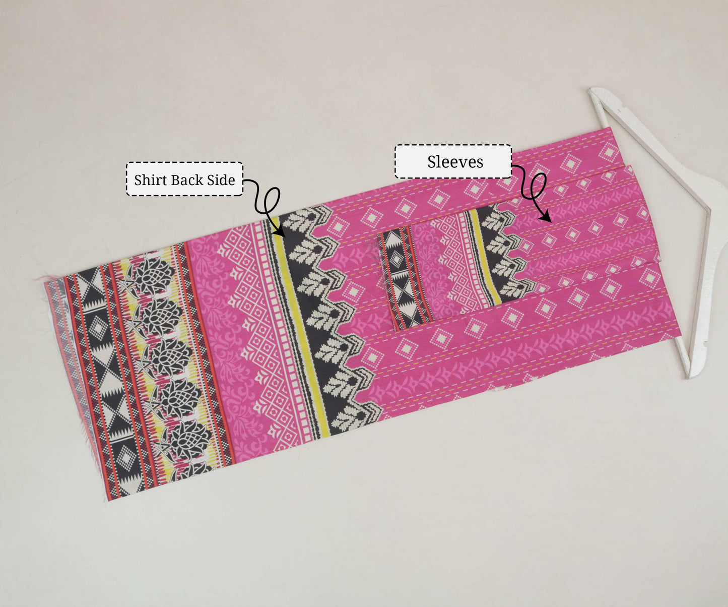 3Piece -Viscous Printed Suit VC14