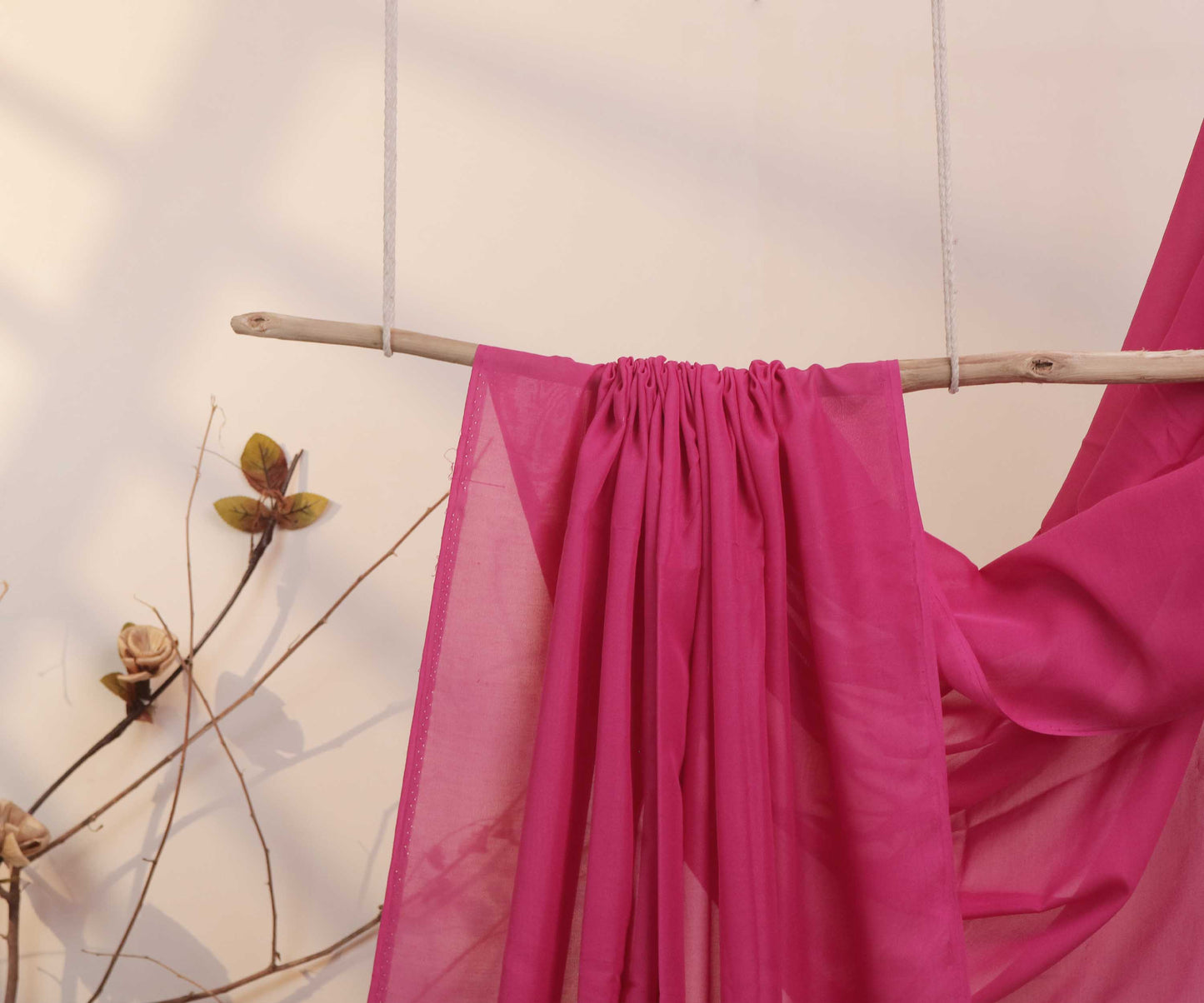 Swiss Voil Plain Shawl