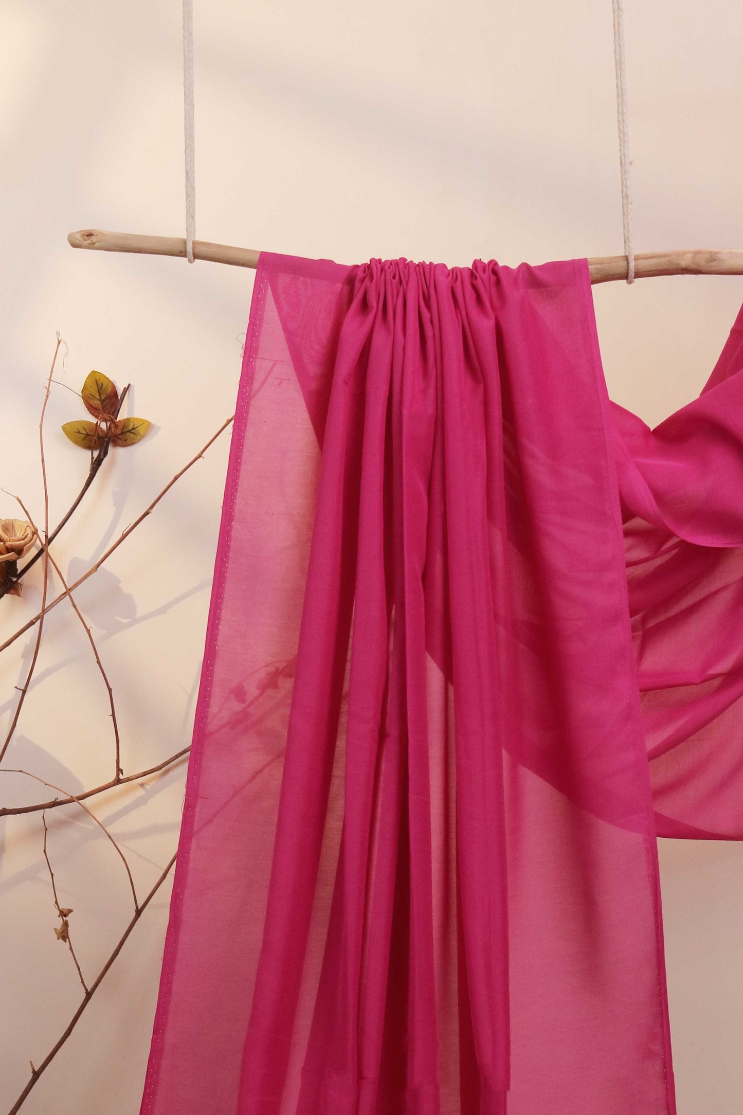 Swiss Voil Plain Shawl