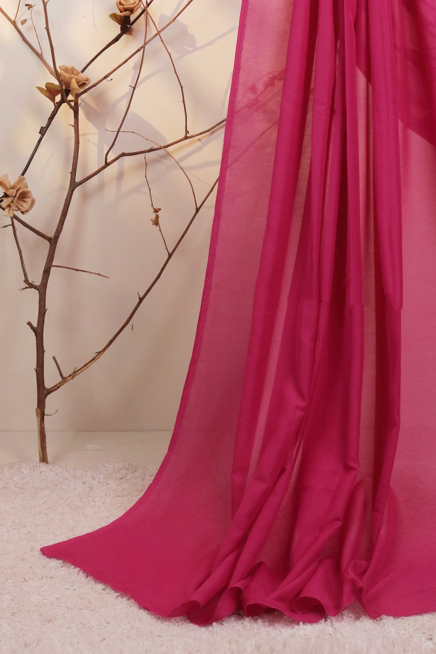 Swiss Voil Plain Shawl