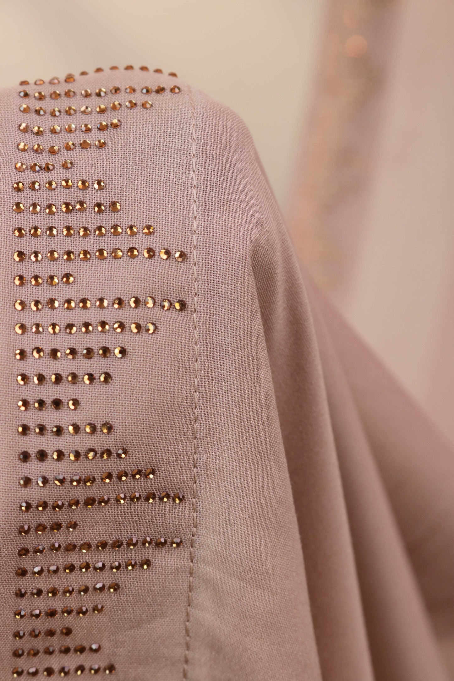 Swiss Abaya Shawl 3036 Clay
