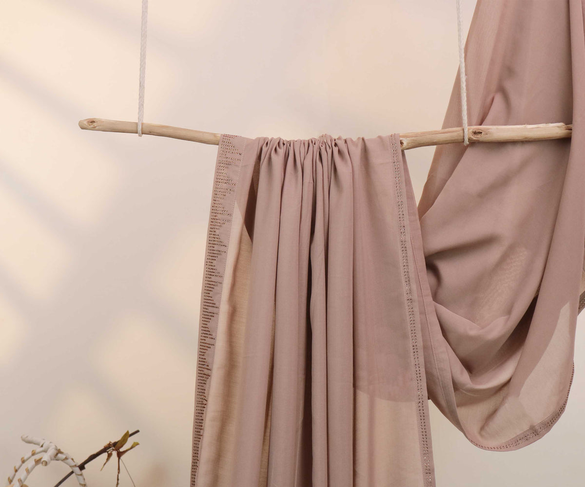 Swiss Abaya Shawl 3036 Clay