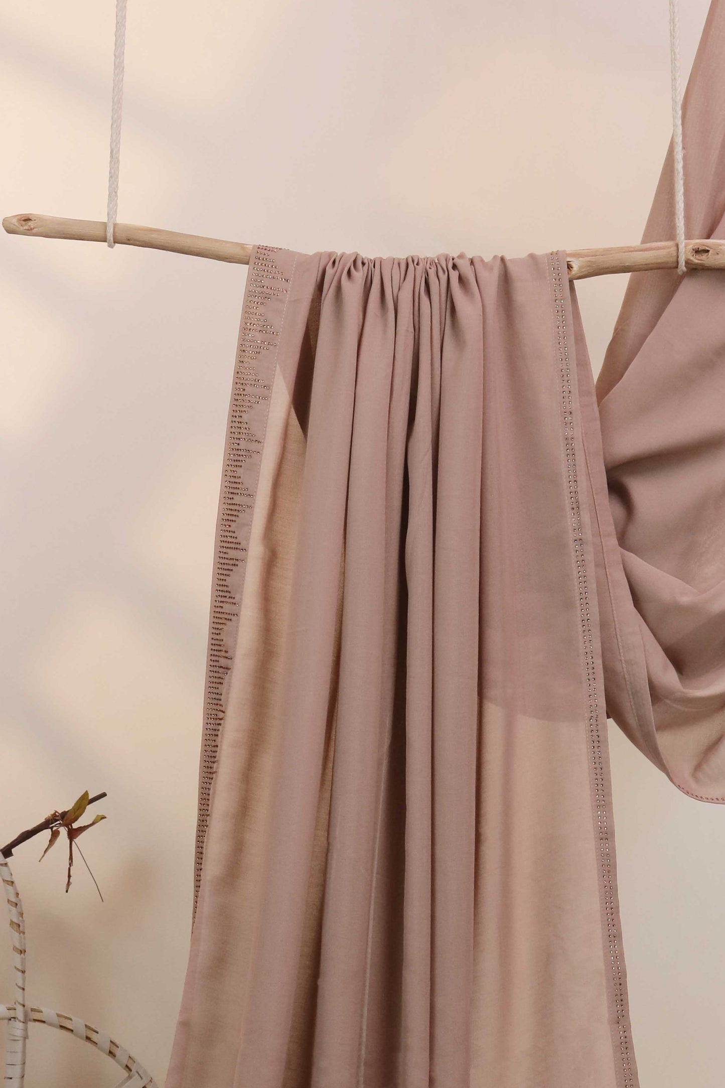 Swiss Abaya Shawl 3036 Clay