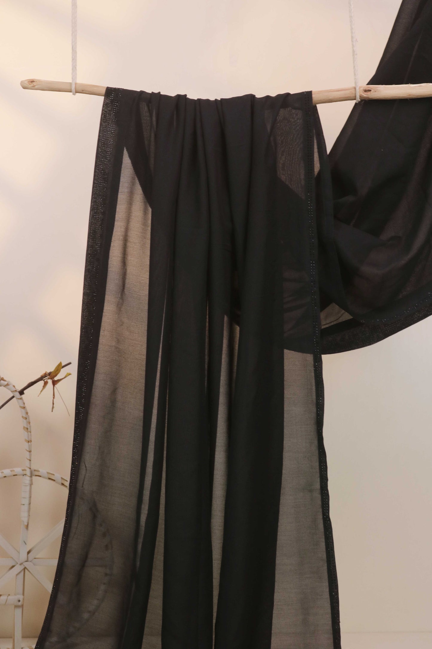 Swiss Abaya Shawl 3036 Black