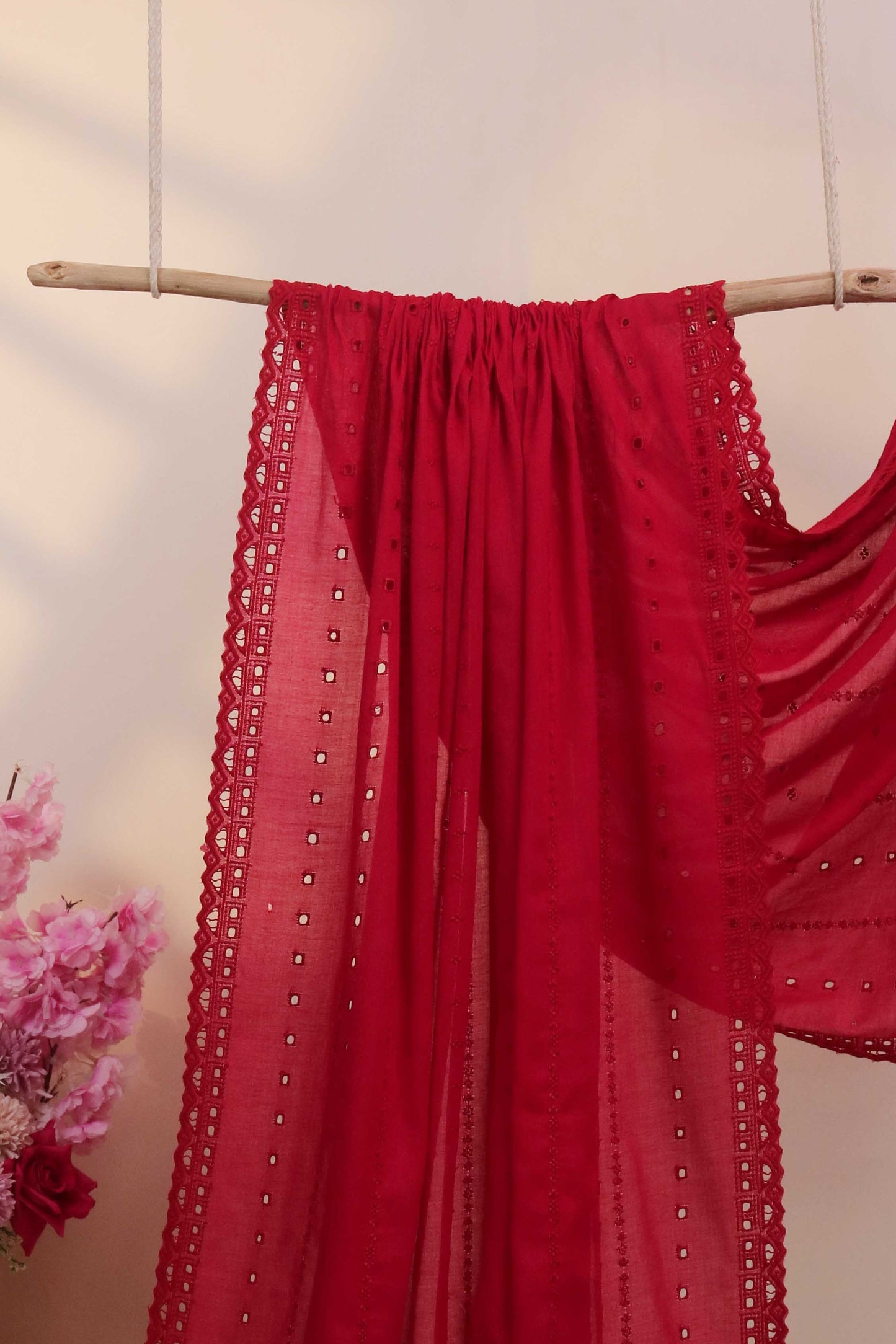Embroidered Lawn Shawl 2868C