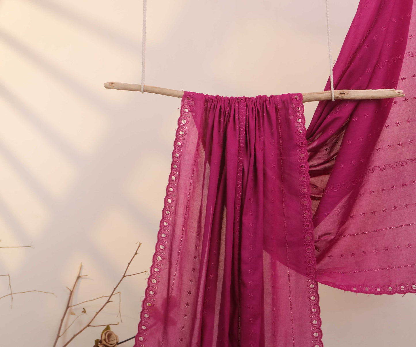 Embroidered Lawn Shawl 2868G