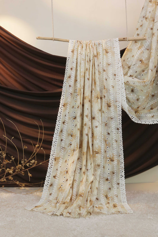 Embroidered Lawn Shawl LSH120