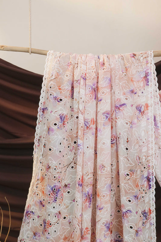 Embroidered Lawn Shawl LSH125