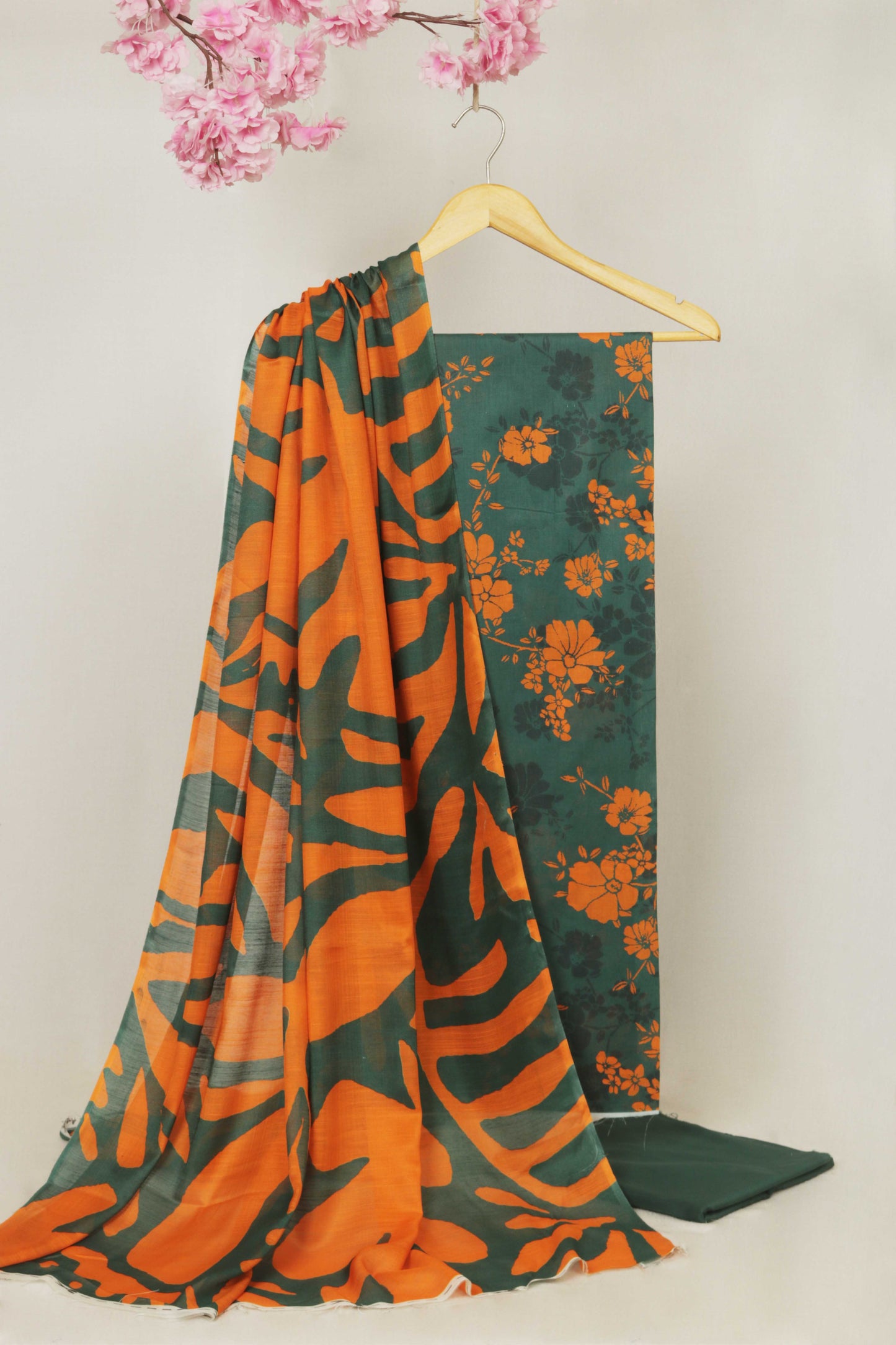 3Piece -   Linen Printed Suit MSST21