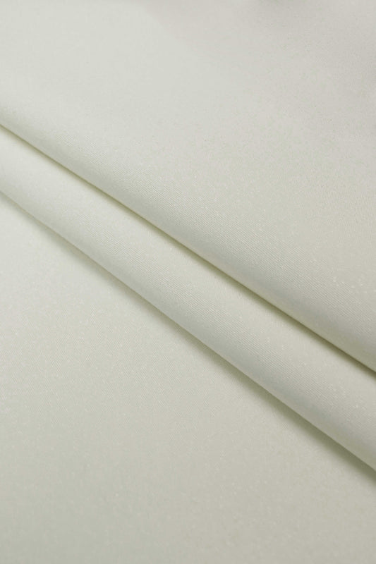 Rice Karandi Milky White - Shirt Piece