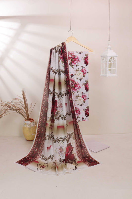 Luxury Lawn Printed Suit H25SLMJ1044
