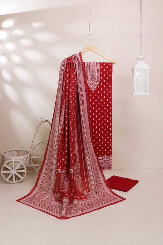 Classic Lawn Printed Suit H25SLMJ016