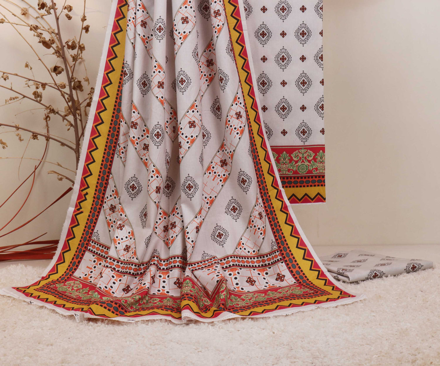 Cambric Printed Suit H25SLST89