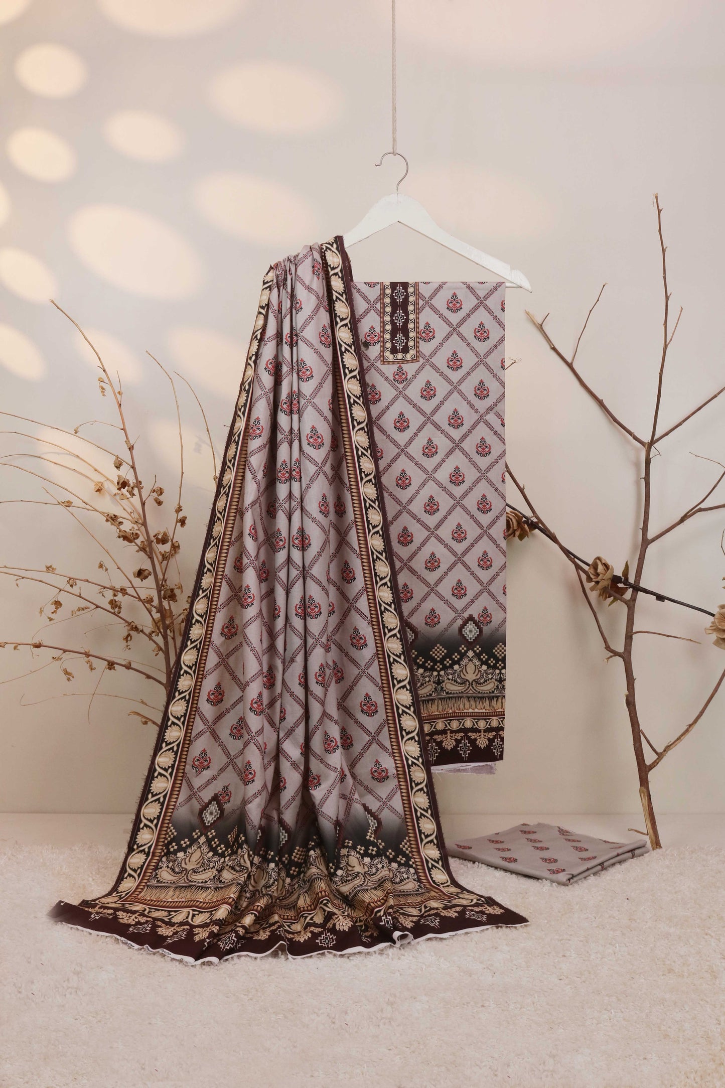 Cambric Printed Suit H25SLST87