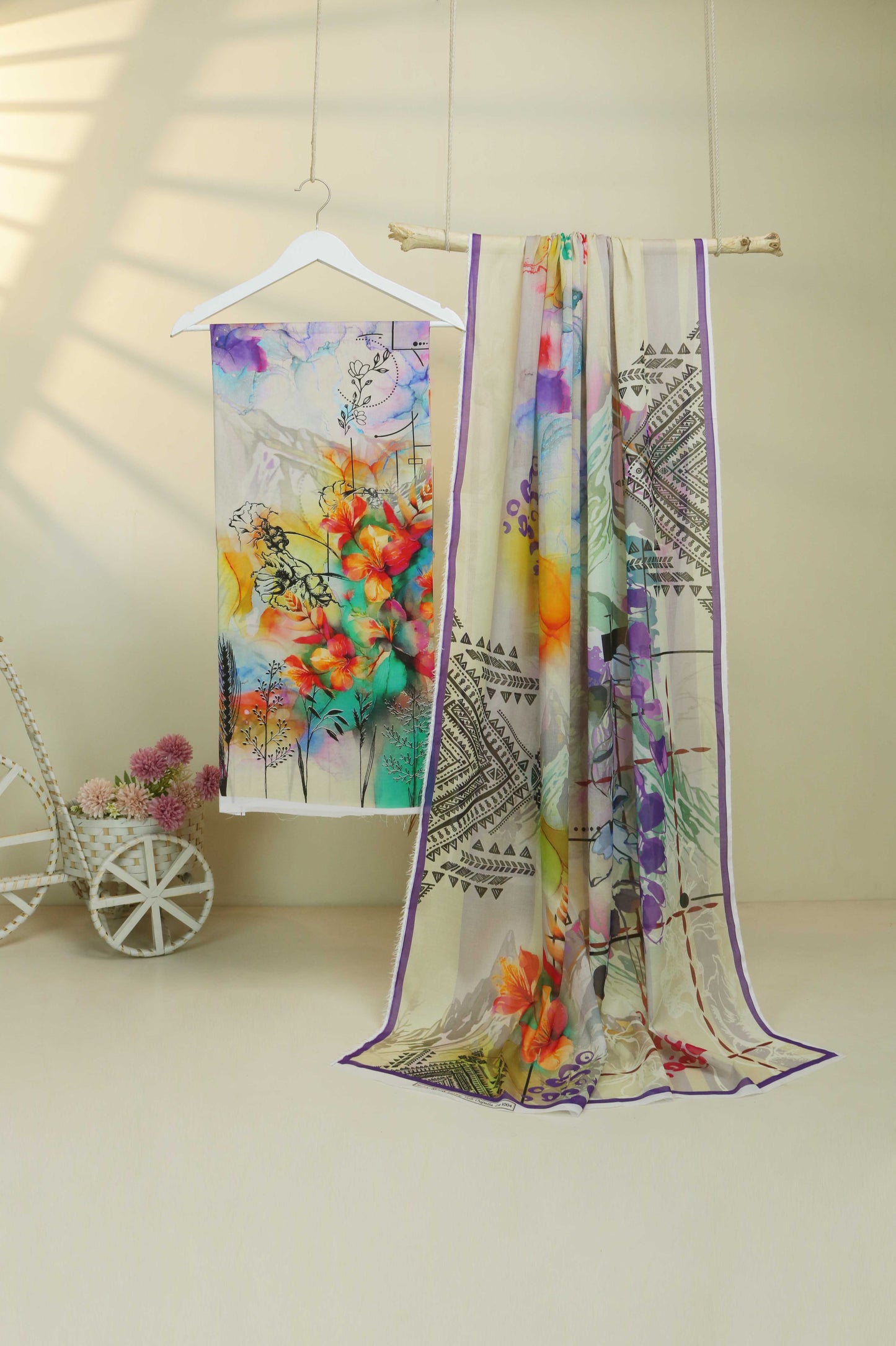 Luxury Lawn Printed Suit H25SLMJ42