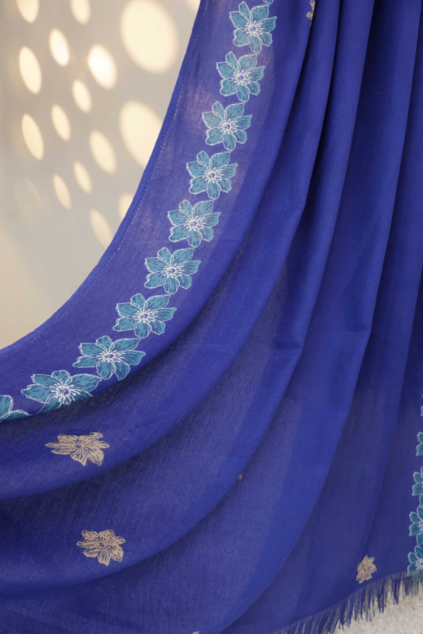 3Piece –  Printed Marina with Pashmina Shawl  VC188