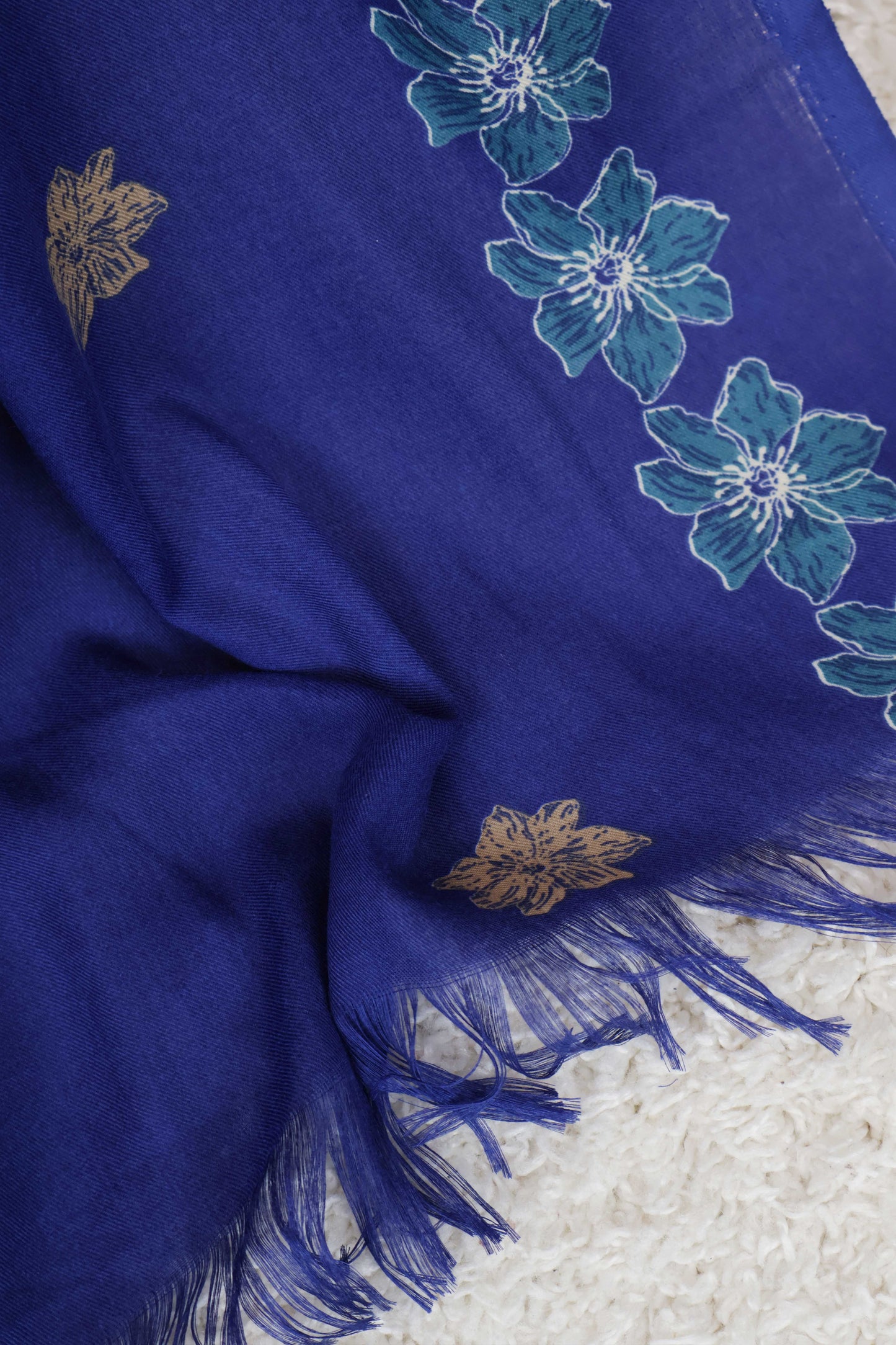 3Piece –  Printed Marina with Pashmina Shawl  VC188