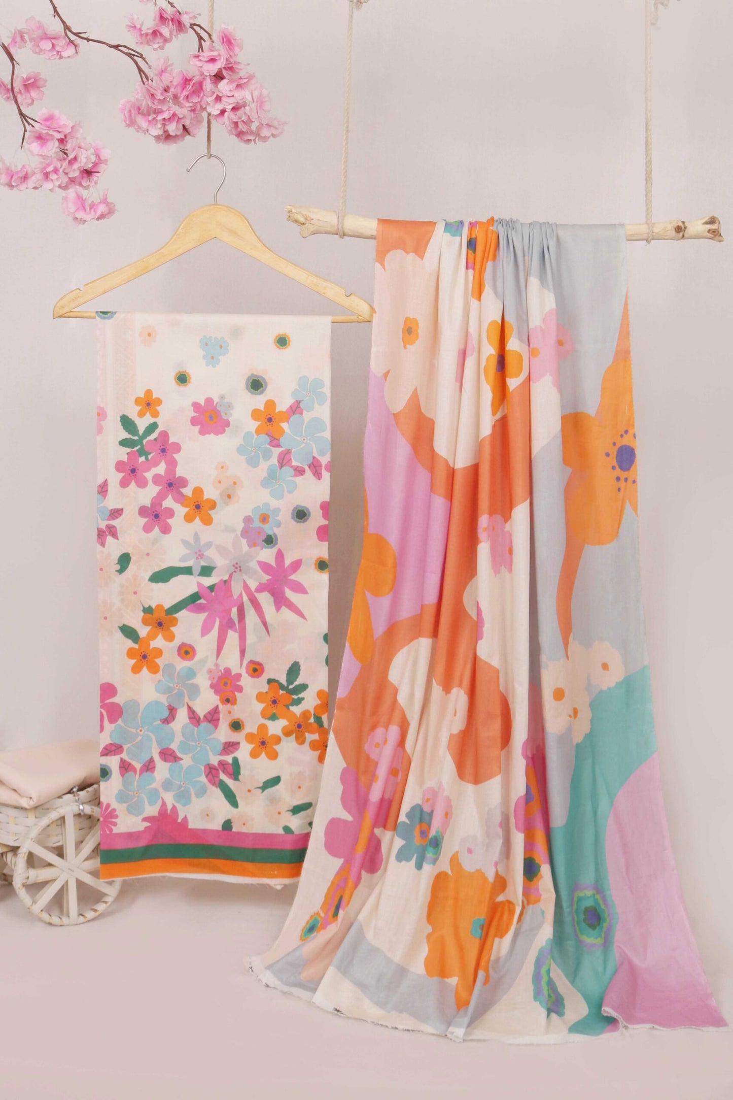 3Piece - Printed Lawn Suit Moon Soon MS525
