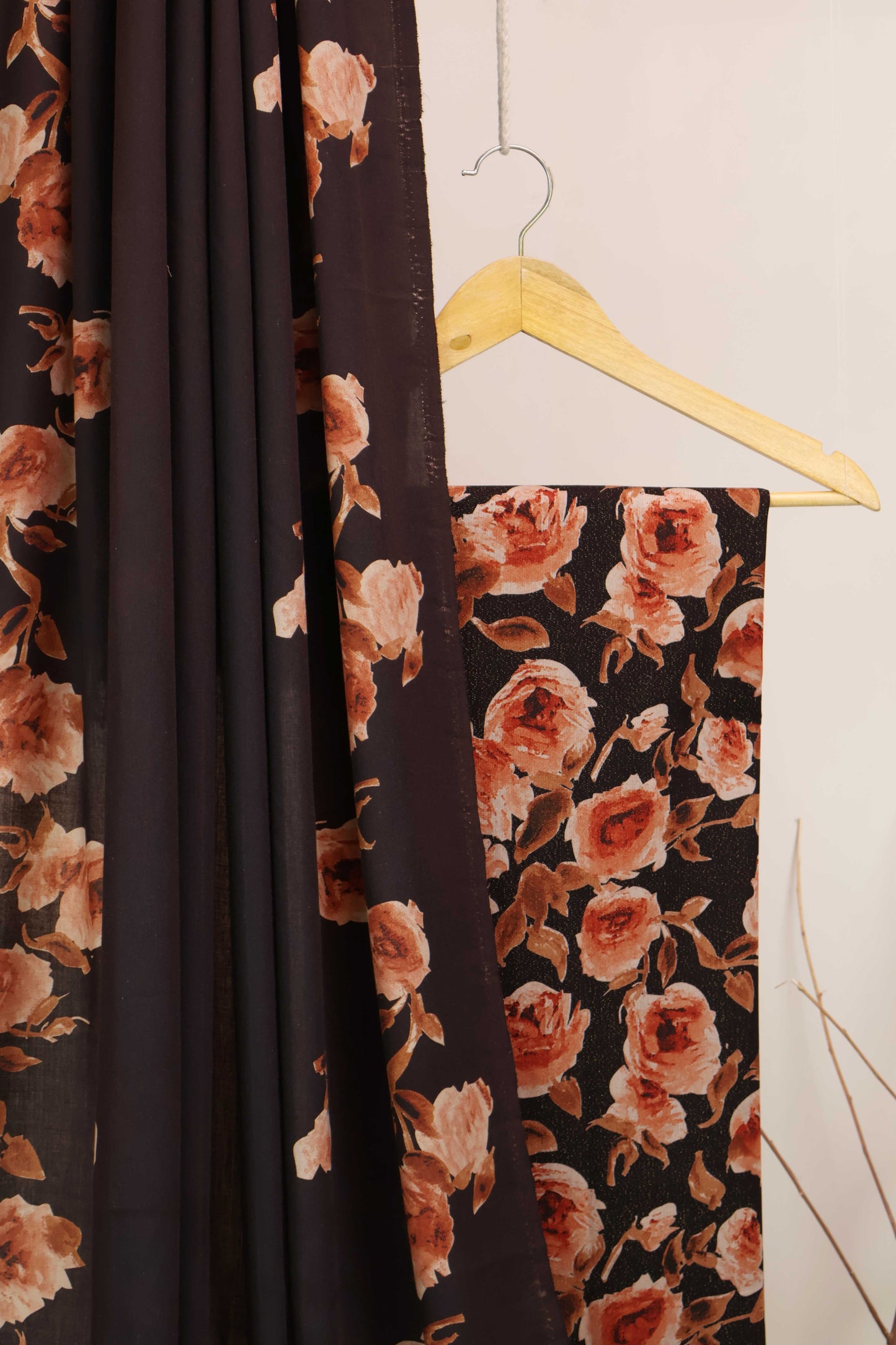 3Piece –  Printed Katrai Marina with Pashmina Shawl  VC141