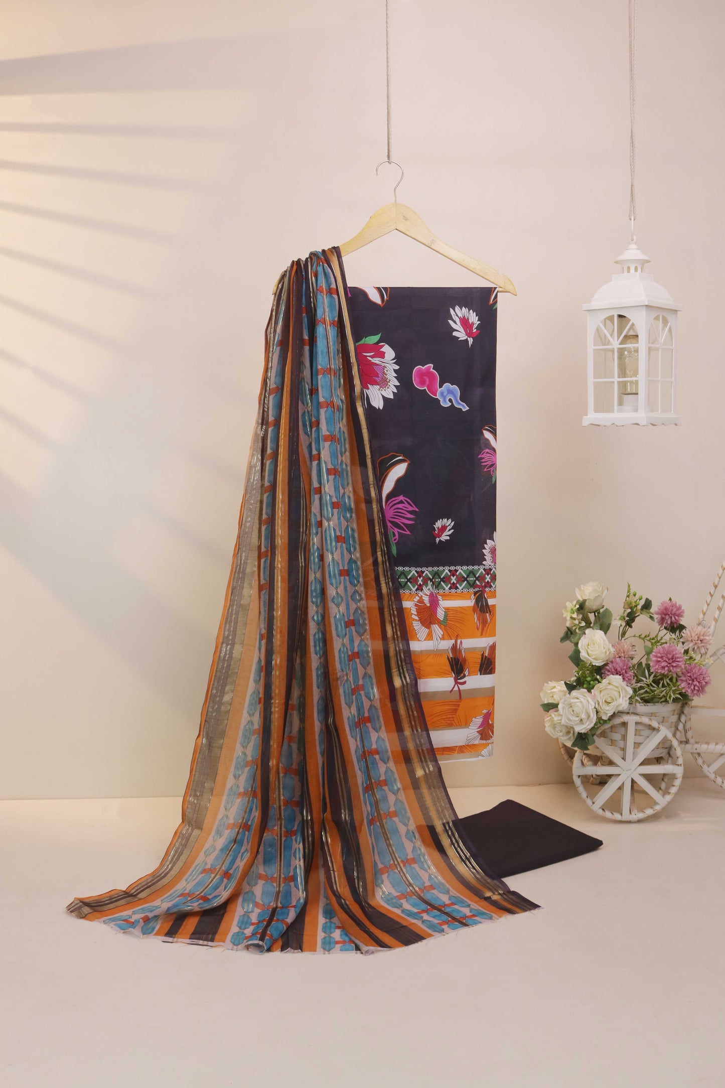 3Piece - Printed Lawn Suit POP ART  GJPA2401A2