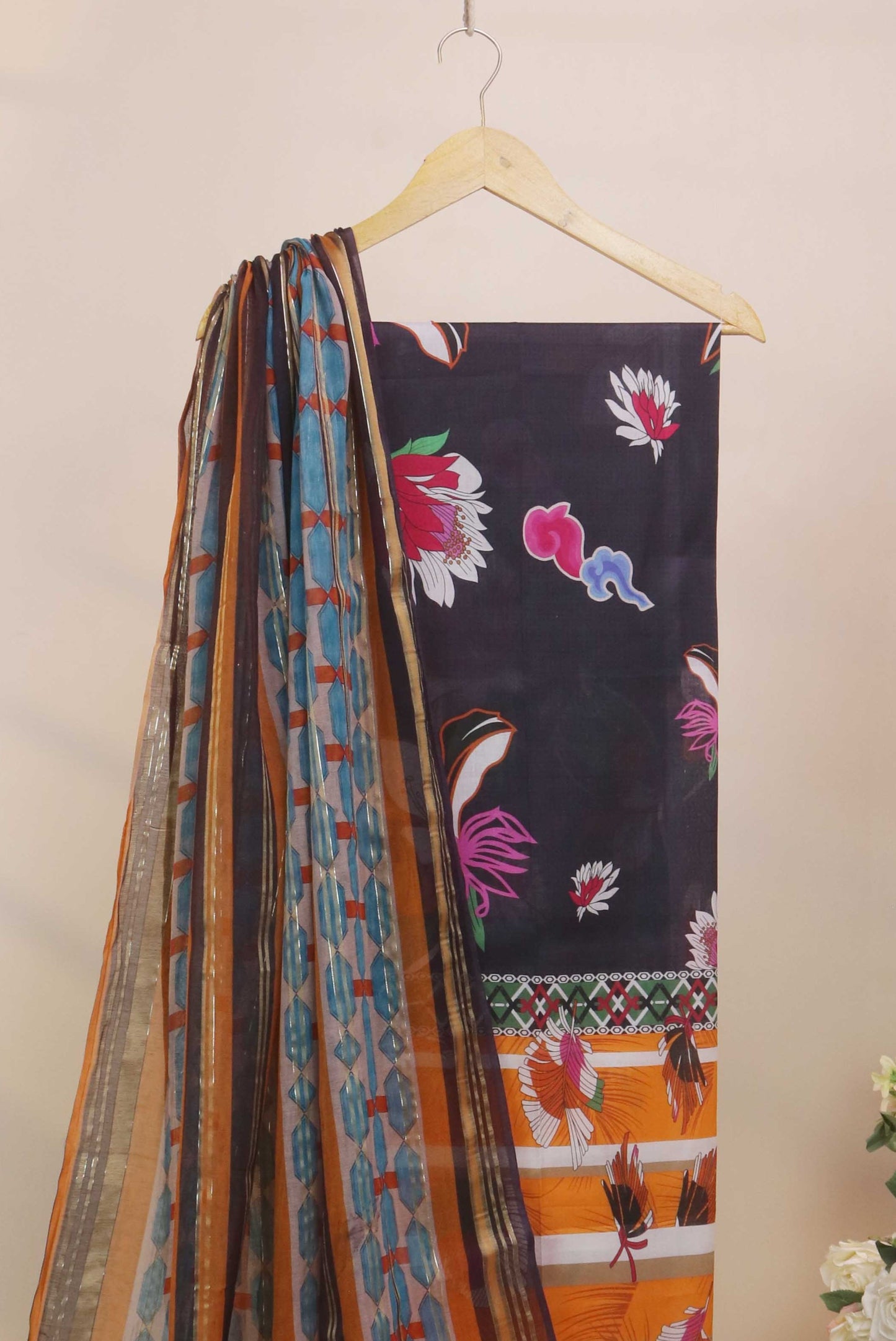 3Piece - Printed Lawn Suit POP ART  GJPA2401A2