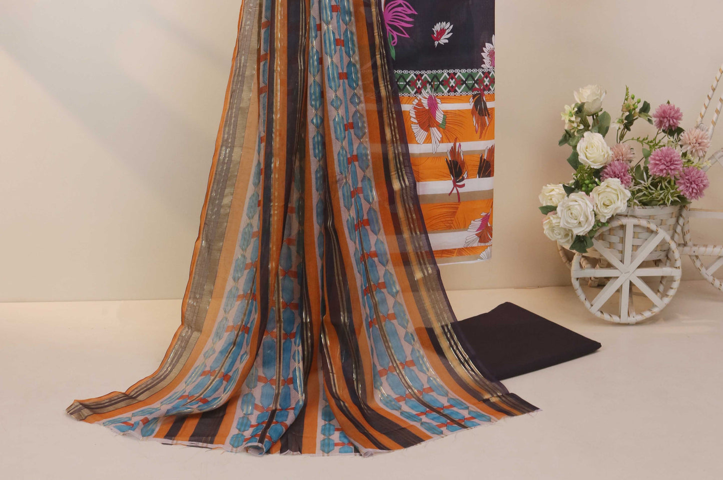3Piece - Printed Lawn Suit POP ART  GJPA2401A2