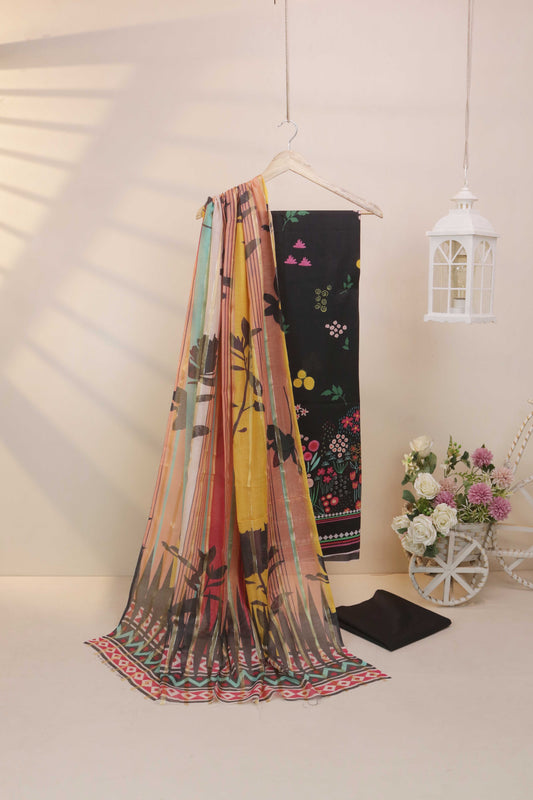 3Piece - Printed Lawn Suit POP ART  H25PA46